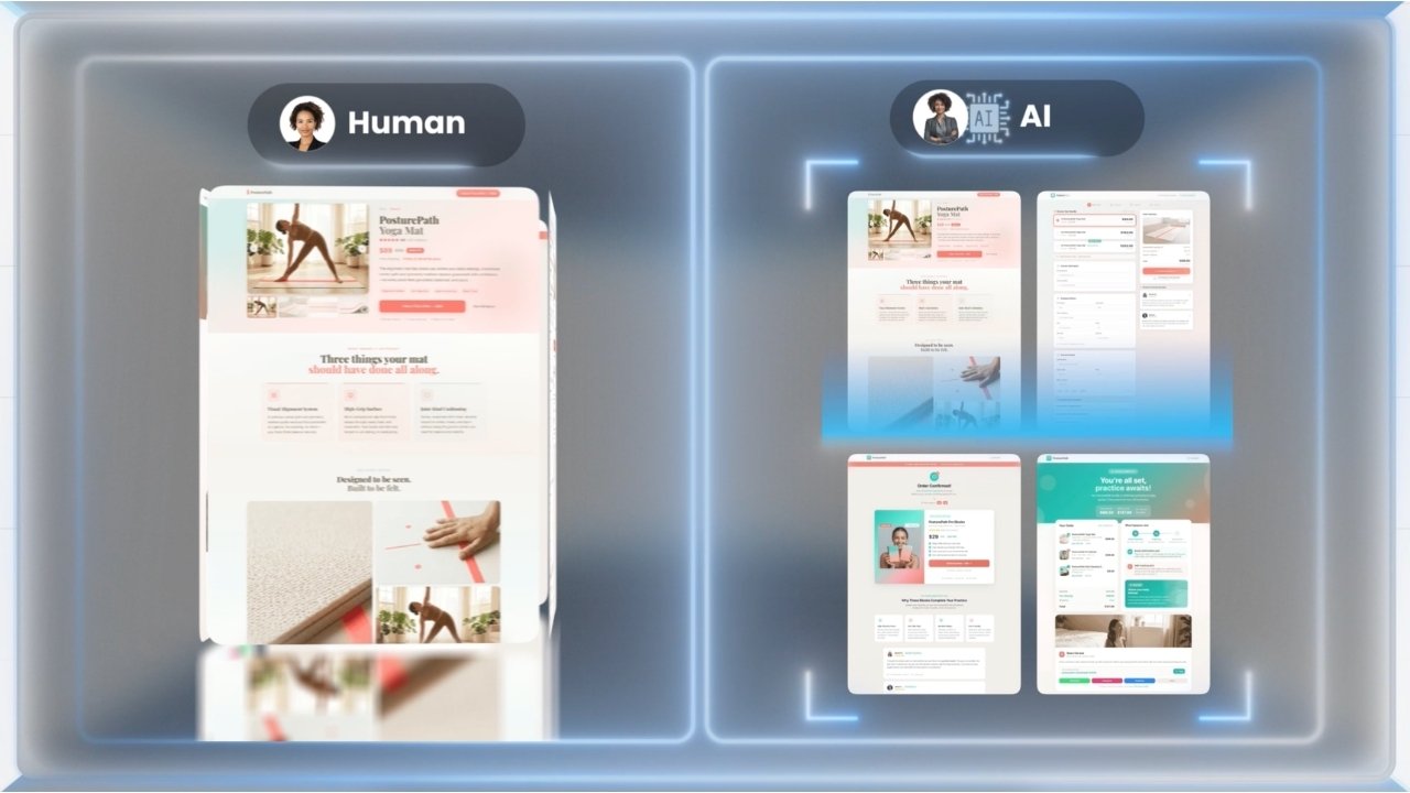 Agentic commerce selling to humans and AI agents